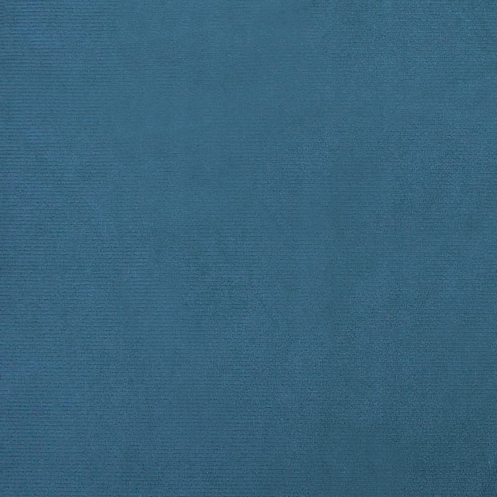 Cama Para Perros De Terciopelo Azul 70x40x24 Cm / Vetonek_4