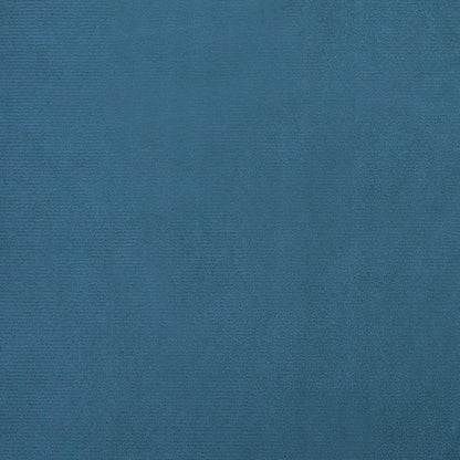 Cama Para Perros De Terciopelo Azul 70x40x24 Cm / Vetonek_4