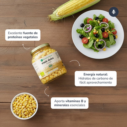 Maíz dulce ECO Planeta Huerto 340 g