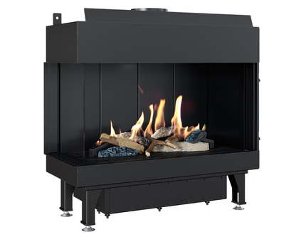 Bricosol Chimenea De Gas Kratki Leo 70 Izquierda Propano ∅ 100/150 4,8 Kw_0