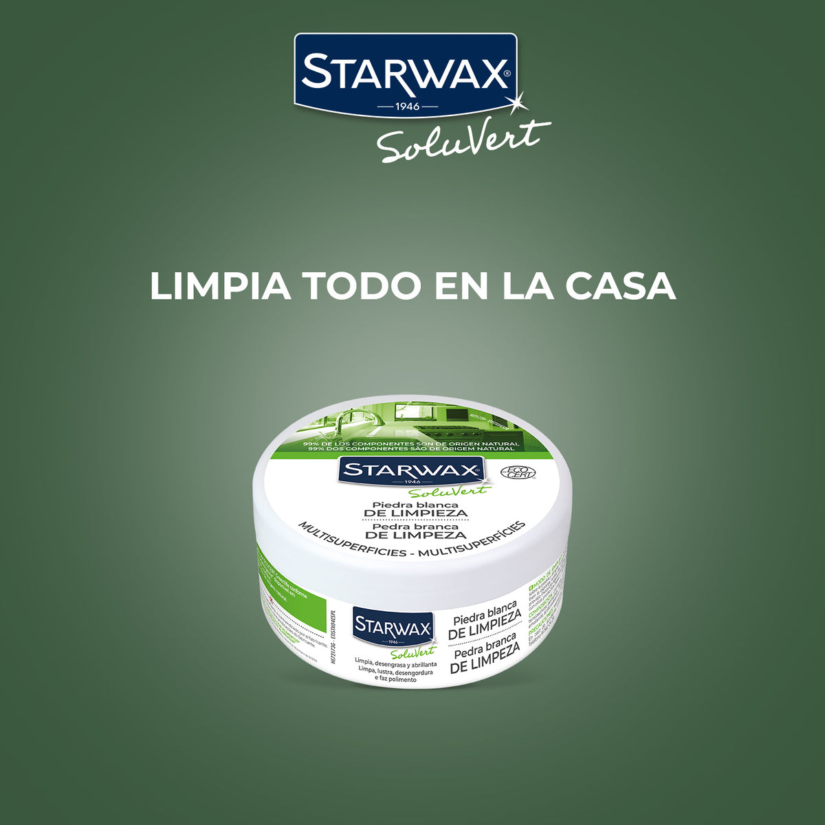 Piedra blanca ecocert Starwax The Fabulous c6