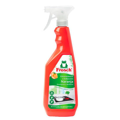 Limpia Vitro e Inducción Naranja eco Frosch 750 ml