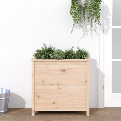 Jardinera Madera Maciza De Pino 82,5x40x78 Cm_1