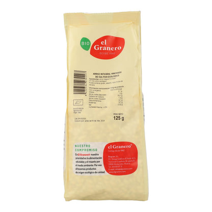 Arroz Integral Hinchado Bio El Granero, 125 g