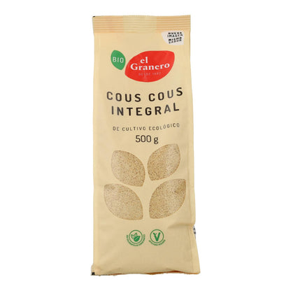 Cous Cous Integral Bio El Granero 500 g