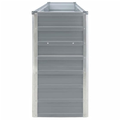 Jardinera Elevada Acero Galvanizado Gris 320x40x77 Cm_3