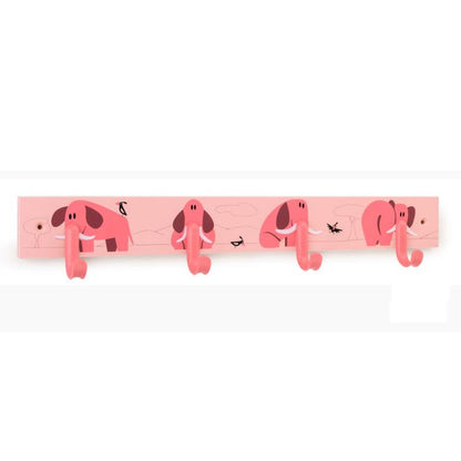 Colgador múltiple infantil Elefante azul