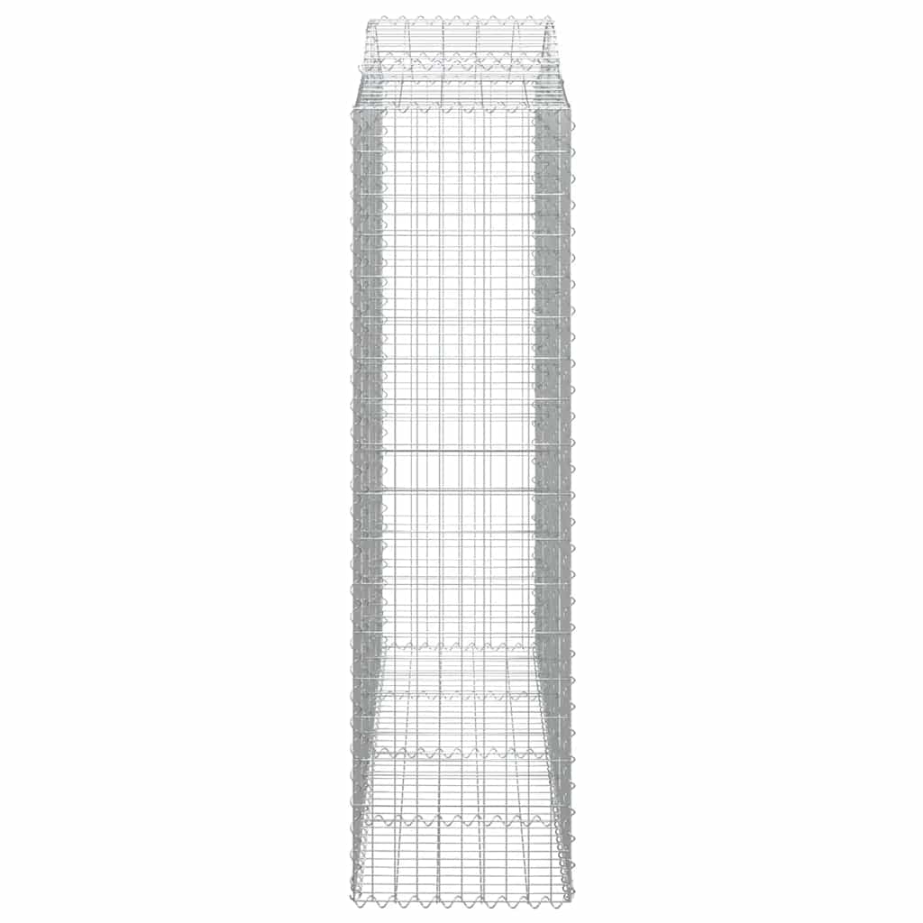 Cestas De Gaviones 2 Uds Forma De Arco Hierro 200x50x180/200 Cm_4