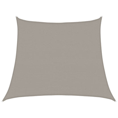 Toldo De Vela Trapecio Hdpe Gris Claro 160 G/m² 3/4x3 M_0