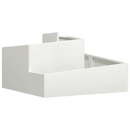 Macetero De Jardín 80 X 80 X 50 Cm Acero Laminado En Frío_0