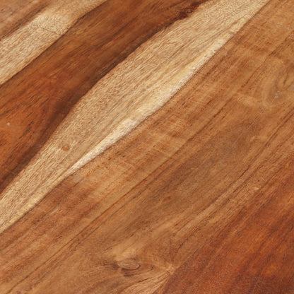 Mesa De Centro De Madera Maciza De Acacia Ø68 Cm_4