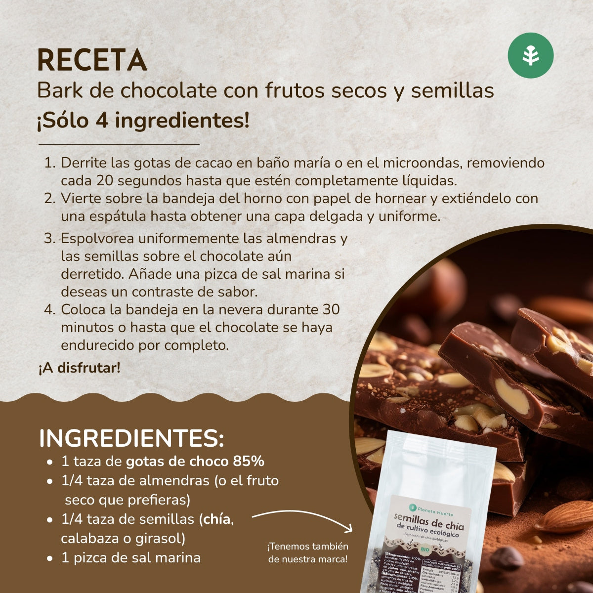 Gotas de Chocolate 85% cacao ECO Planeta Huerto 200 g