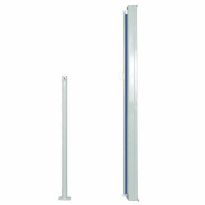 Vidaxl Toldo Lateral Retráctil 140x300 Cm Azul_3