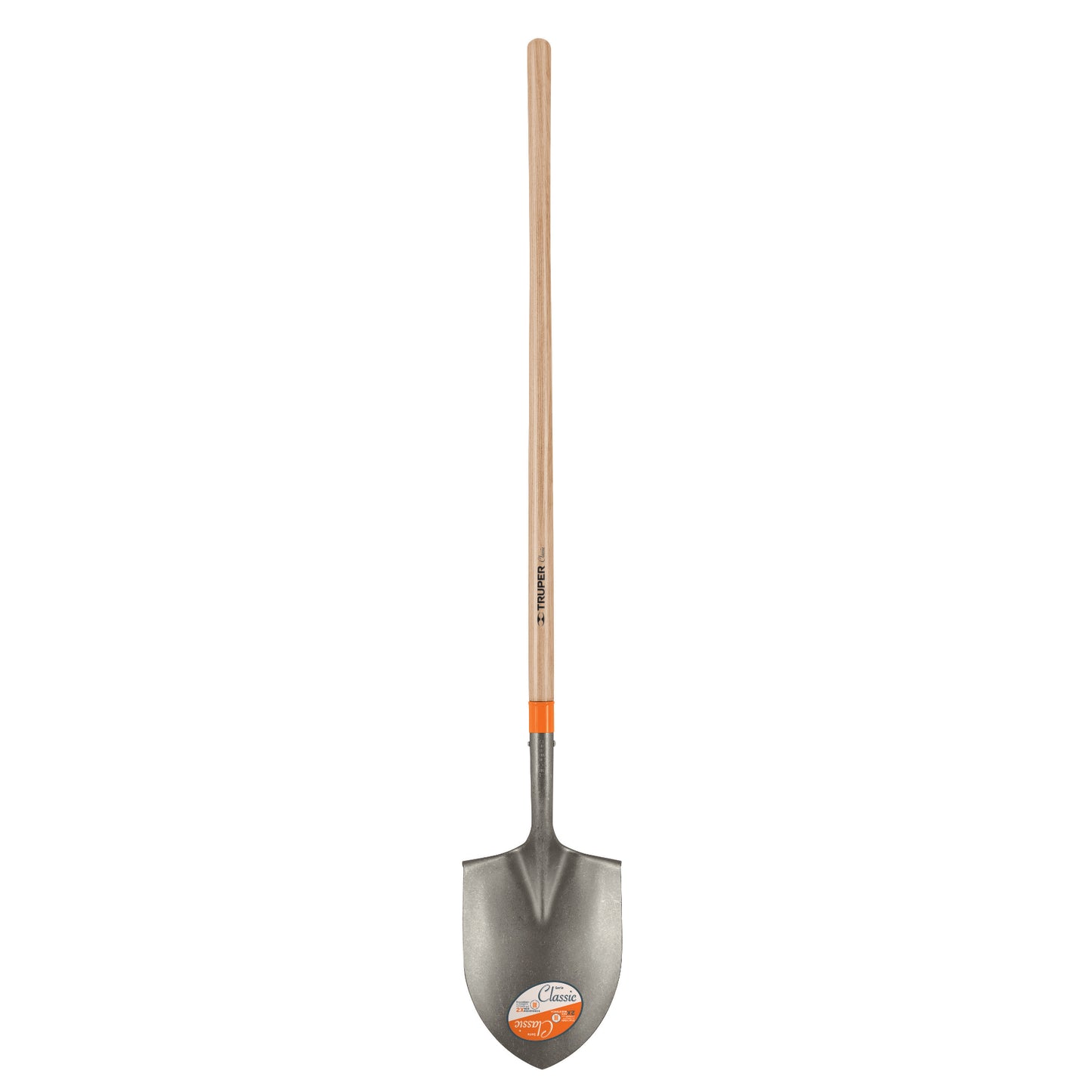 Pala Punta Classic Con Mango Largo - 150 Cm - 23x52 Cm_0