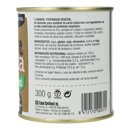 Carnita Vegetal Santiveri 300 g