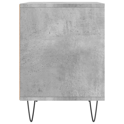 Mesitas Noche 2 Uds Madera Ingeniería Gris Hormigón 40x35x50 Cm_4