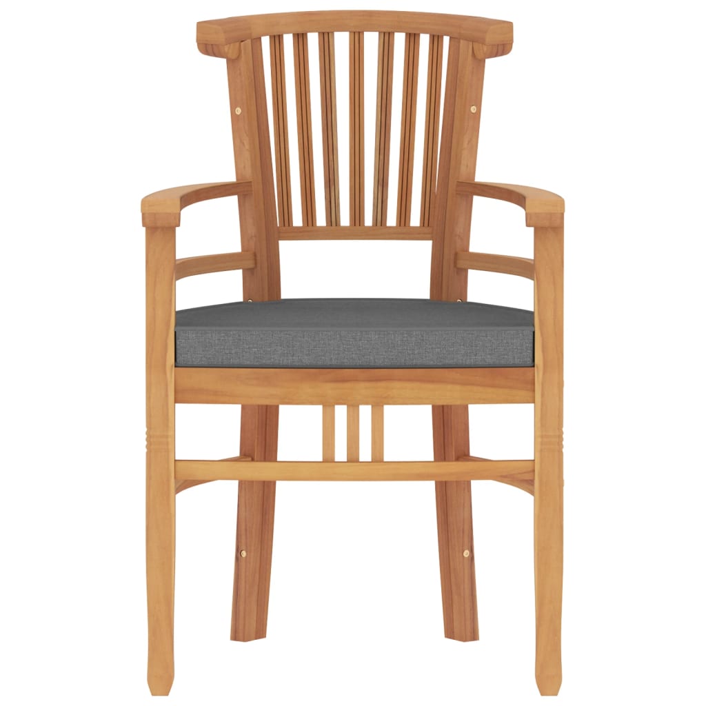 Vidaxl Juego De Comedor Para Jardín 3 Pzas Madera Maciza De Teca_4