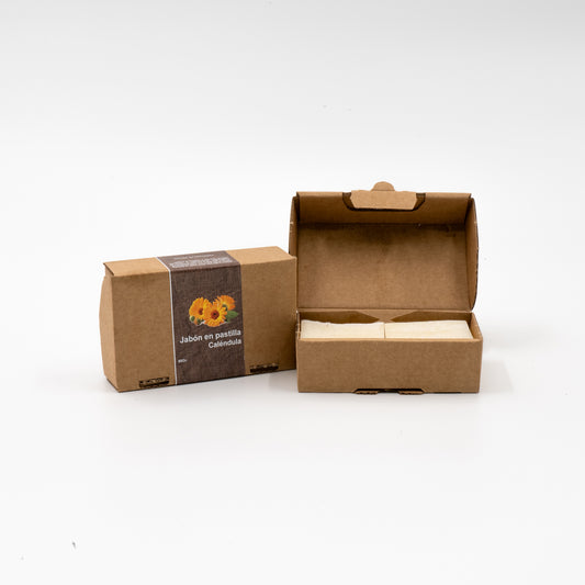 Jabón En Pastilla De Caléndula 80gr Nieto Eco_0