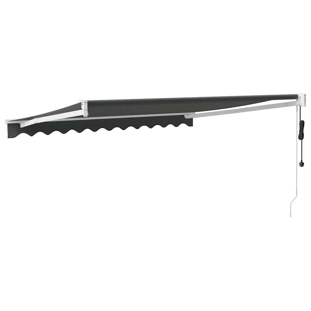 Toldo Retráctil Automático Gris Antracita 3,5x2,5 M_4