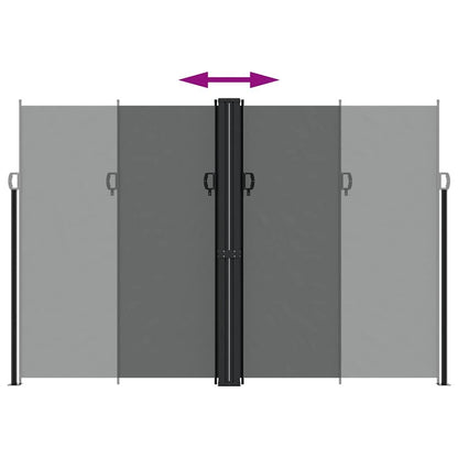 Vidaxl Toldo Lateral Retráctil Gris Antracita 220x600 Cm_4
