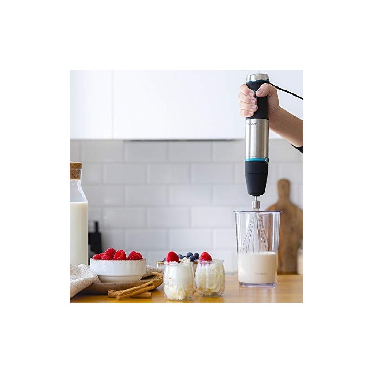 Cecotec Batidora De Mano Batidoras De Mano Power Titanblack 1200 Xl Cream_3