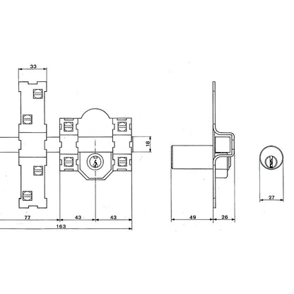 Cerrojo Fac 201-l/ 80-p_1