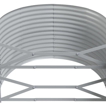 Jardinera Arriate Acero Galvanizado Verde 175x100x68 Cm_4