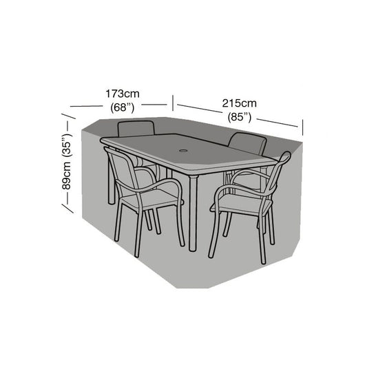 Funda Conjunto Mesa Rectangular 4 Plazas Easy-cover._0