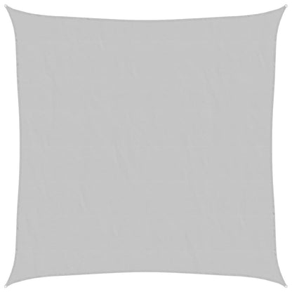 Vidaxl Toldo De Vela Poliéster Oxford 100% Gris Claro 2,5x2,5 M_0