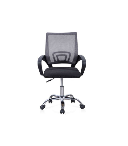 Silla De Escritorio Giratoria Vita Acabado Negro/gris, 90/102 Cm(alto)60 Cm(ancho)60 Cm(la_4