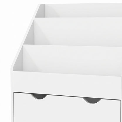 Estante De Brinquedos Aiyaplay Mdf Branco 62,5x30x70 Cm 311-075v80wt_5