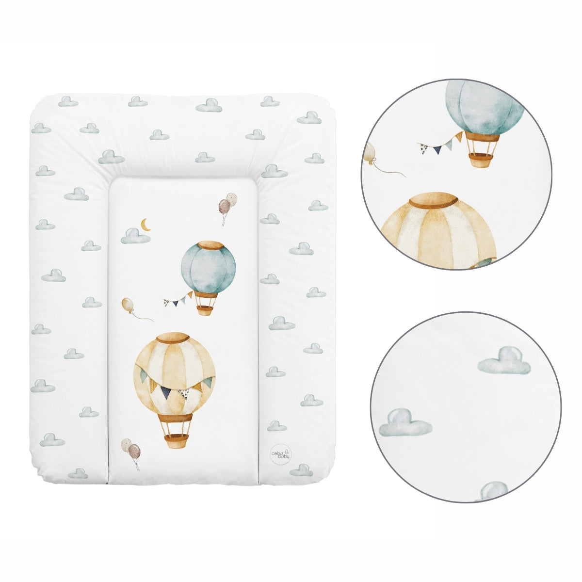 Cambiador Blando Para Comoda T-s Basic Balloons