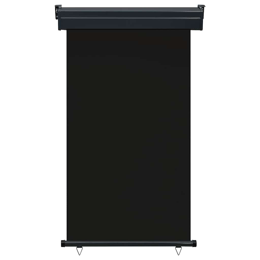 Vidaxl Toldo Lateral De Balcón Negro 105x250 Cm_1