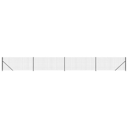 Cerca De Alambre Con Brida Gris Antracita 1,1x10 M / Vetonek_5