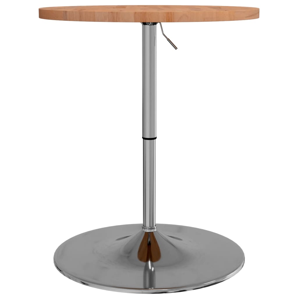 Mesa Alta De Madera Maciza De Haya Ø60x90,5 Cm_3