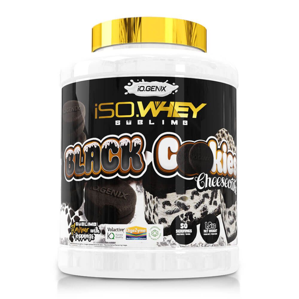 Iso Whey Sublime - 1.5kg - Black Cookies Cheesecake - Proteína De Aislado De Suero Isolate - Io.genix_0