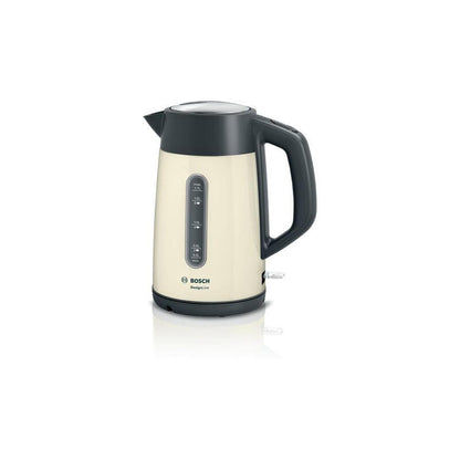 Hervidor De Agua Bosch Twk 4p437 1.7 L 2400 W Beige, Black_0