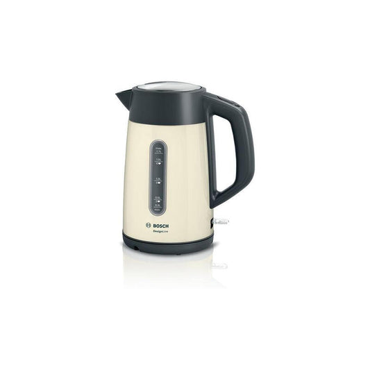 Hervidor De Agua Bosch Twk 4p437 1.7 L 2400 W Beige, Black_0