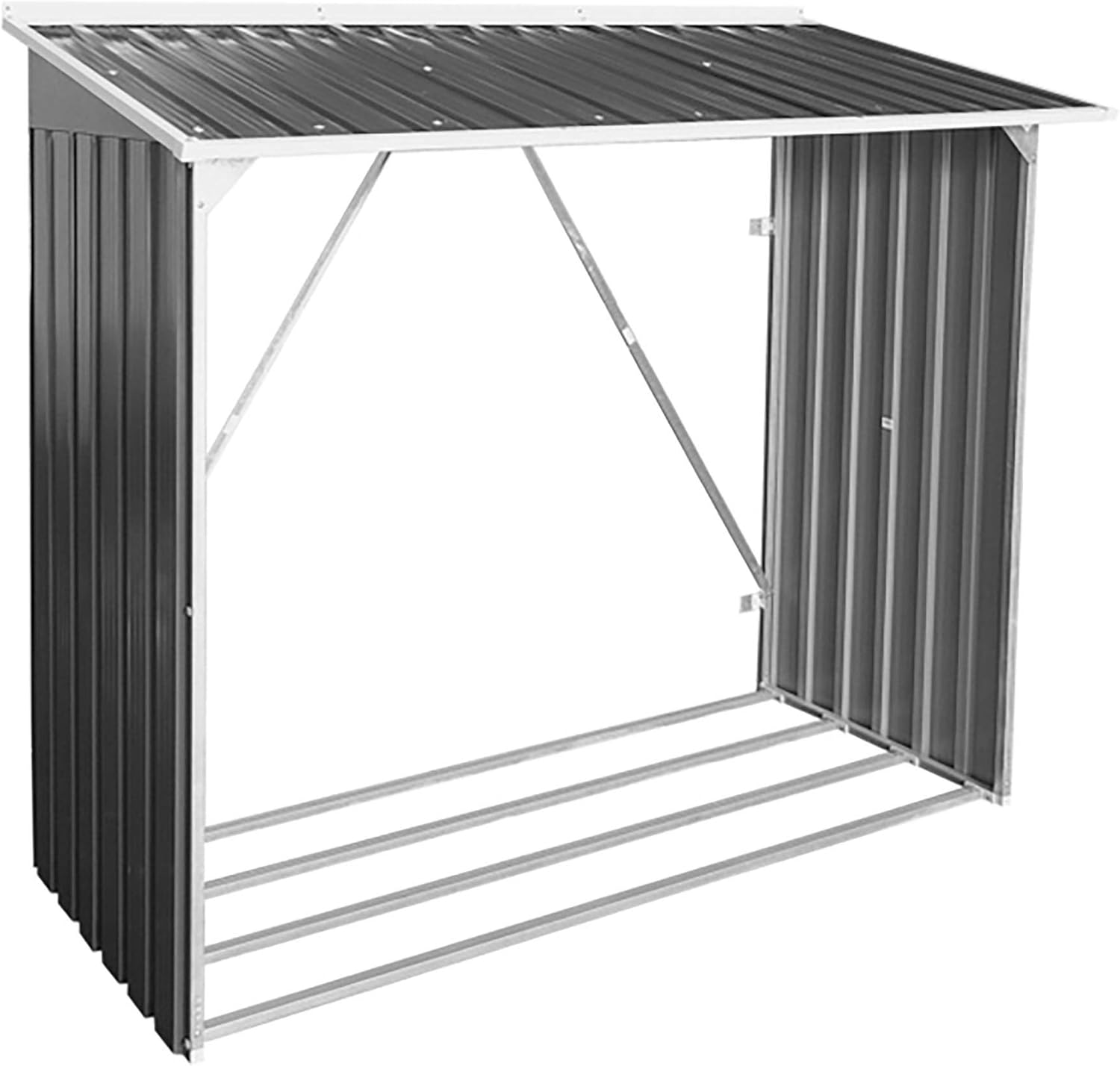 Duramax - Leñero Exterior 6x2  - Metal - Gris Antracita_2