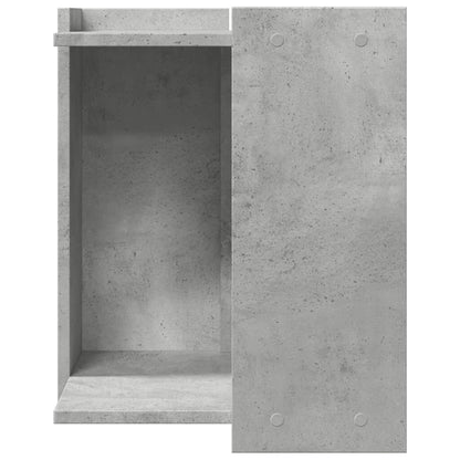 Vidaxl Mueble Arenero De Gatos Madera Gris Hormigón 42x42x51 Cm_3