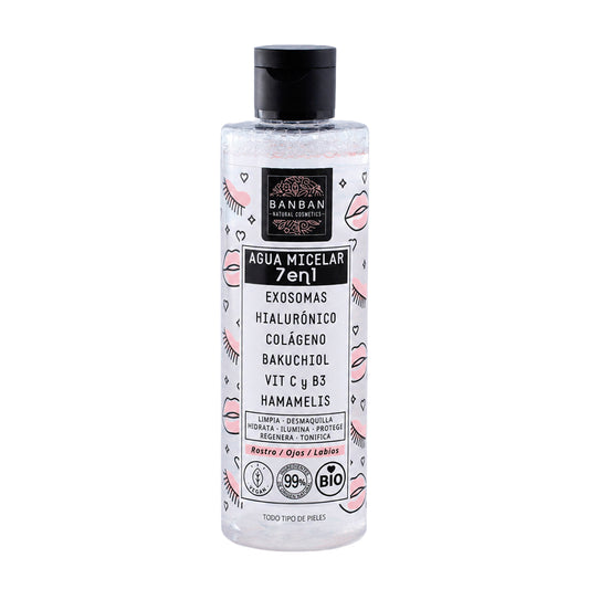 Agua Micelar 7 En 1 Exosomas Hialurónico Bio 250ml Banban_0
