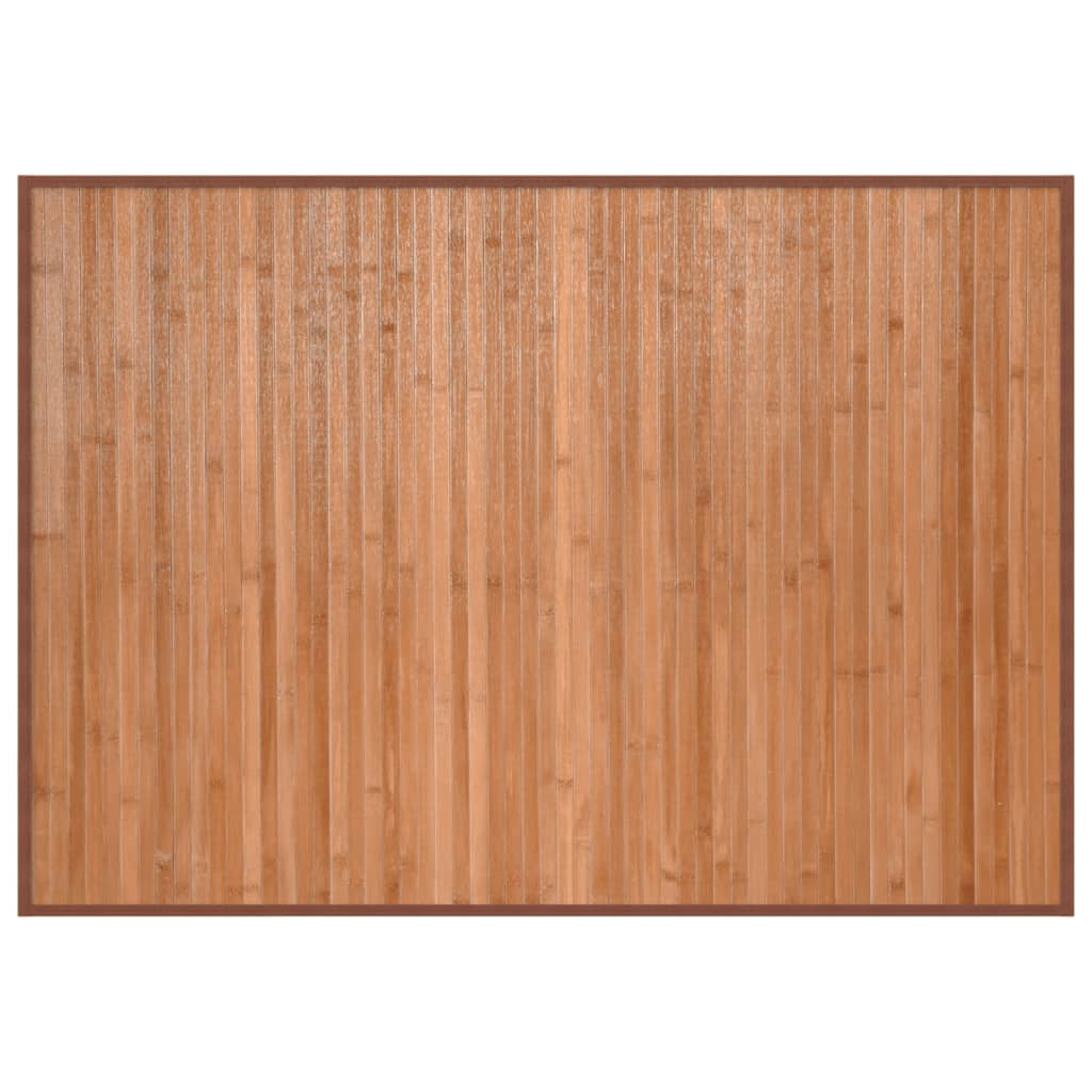 Vidaxl Alfombra Rectangular Bambú Color Natural 70x100 Cm_0