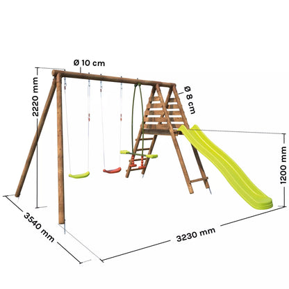 Parque infantil con tobogán Violette Soulet