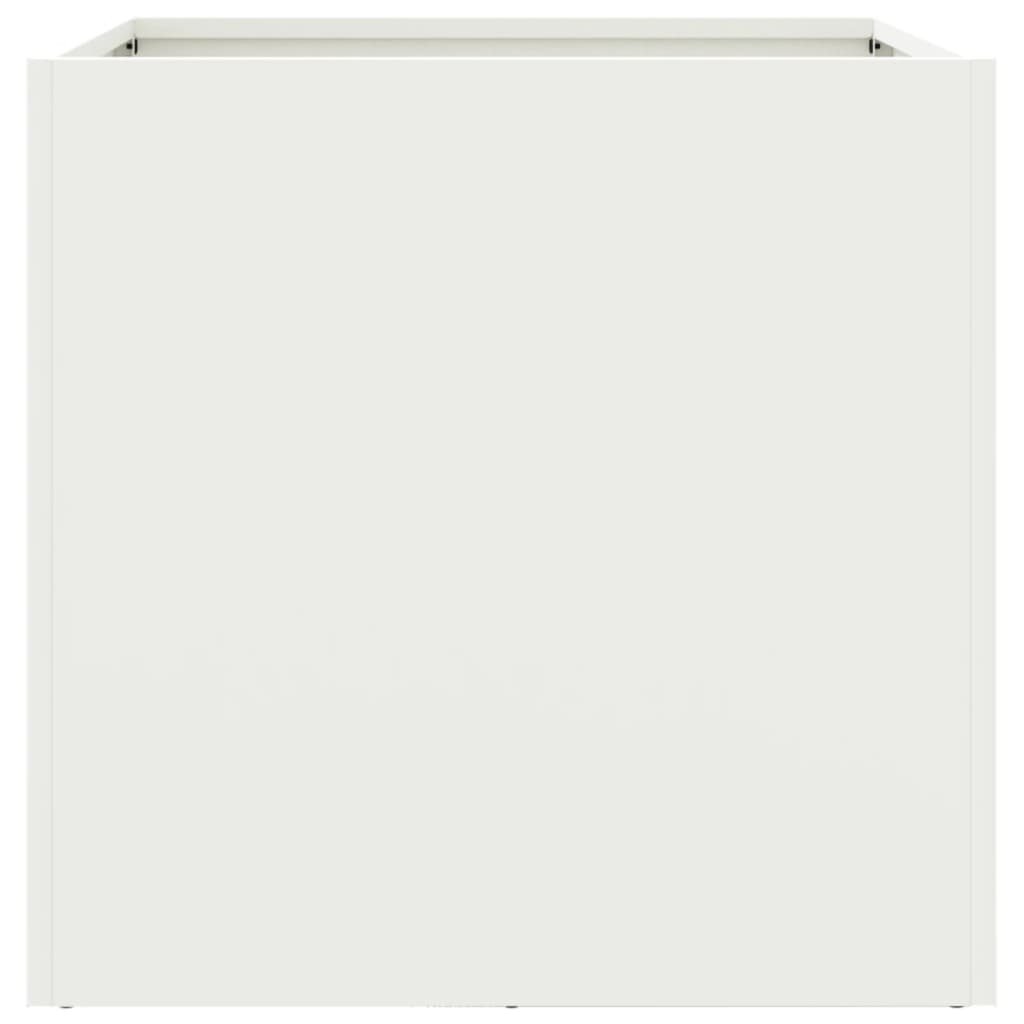 Jardinera Acero Blanco 49x47x46 Cm_5