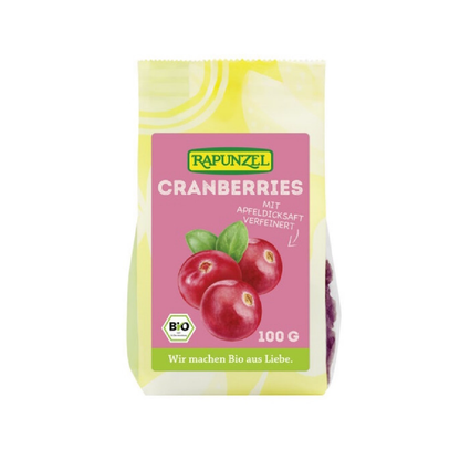 Arándano Rojo Cranberries Rapunzel 100 g