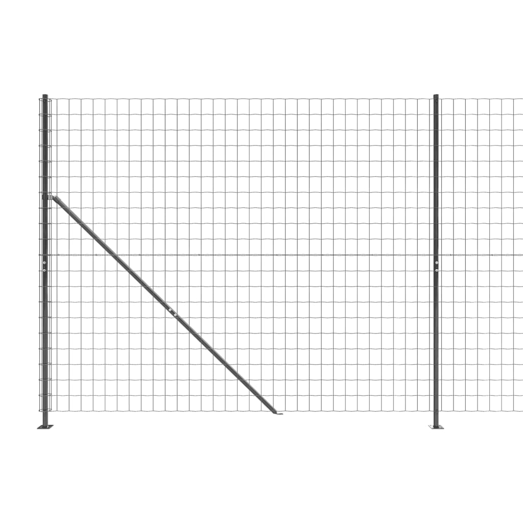 Cerca De Alambre Con Brida Gris Antracita 2,2x25 M / Vetonek_4