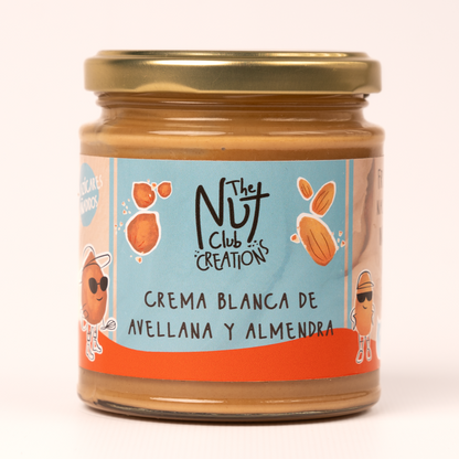 Crema Blanca De Avellana Y Almendra