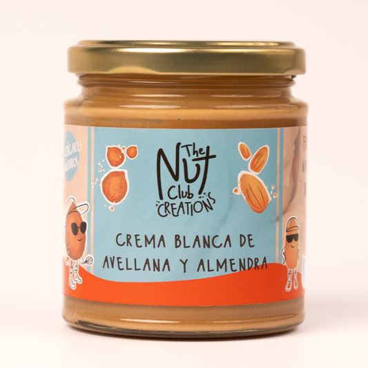 Crema Blanca De Avellana Y Almendra