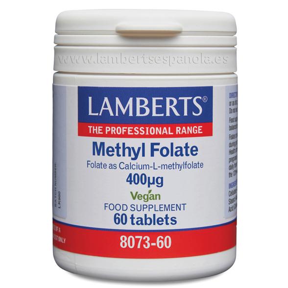 Methyl Folate 400 µg  Lamberts 60 Tabletas