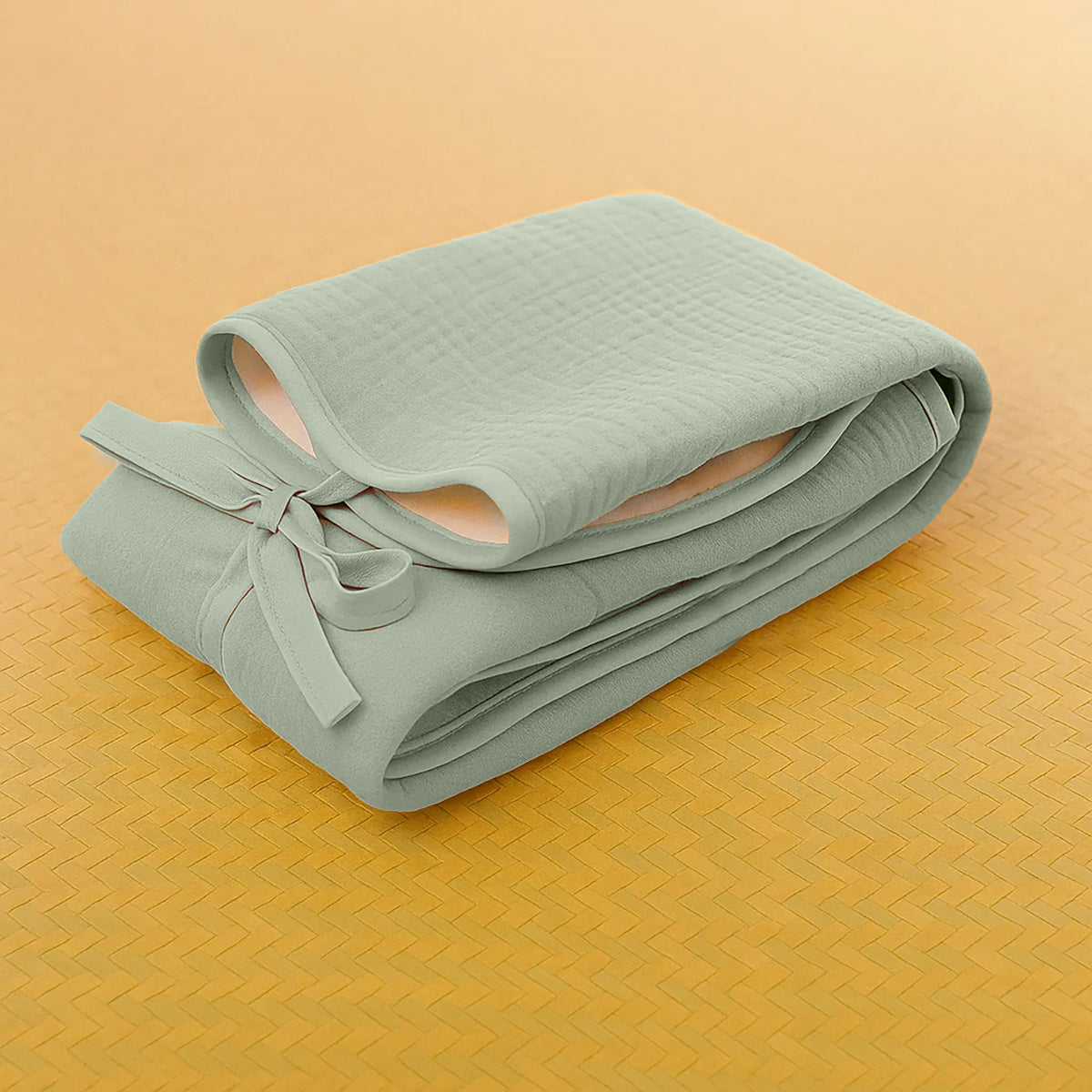 Alfombrilla De Cambiar Nomada En Algodón Bio Verde